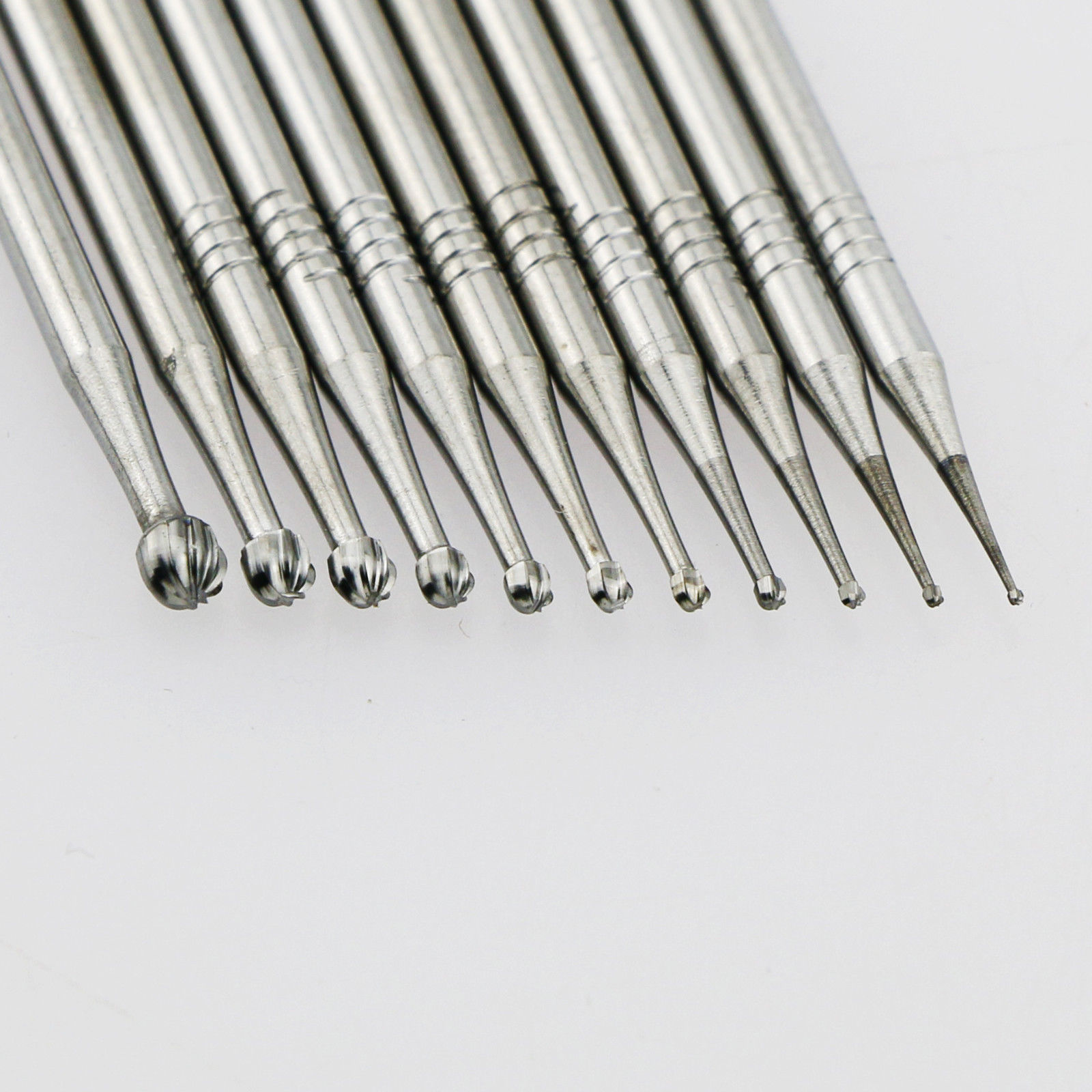 5 Pcs/Box Dental Tungsten Carbide Burs Drill 44.5mm HP for Straight Handpiece