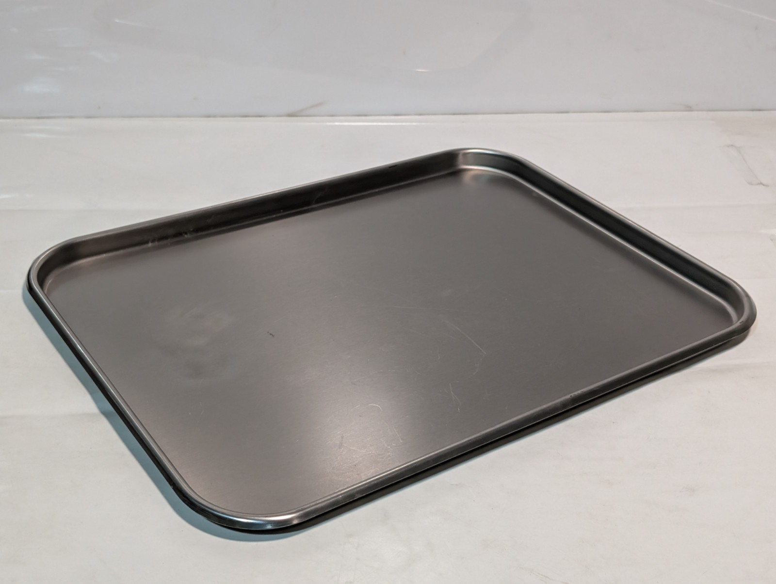 (3) stainless steel surgical trays: Blickman Polar Ware 25F & 1520, Pedigo #20