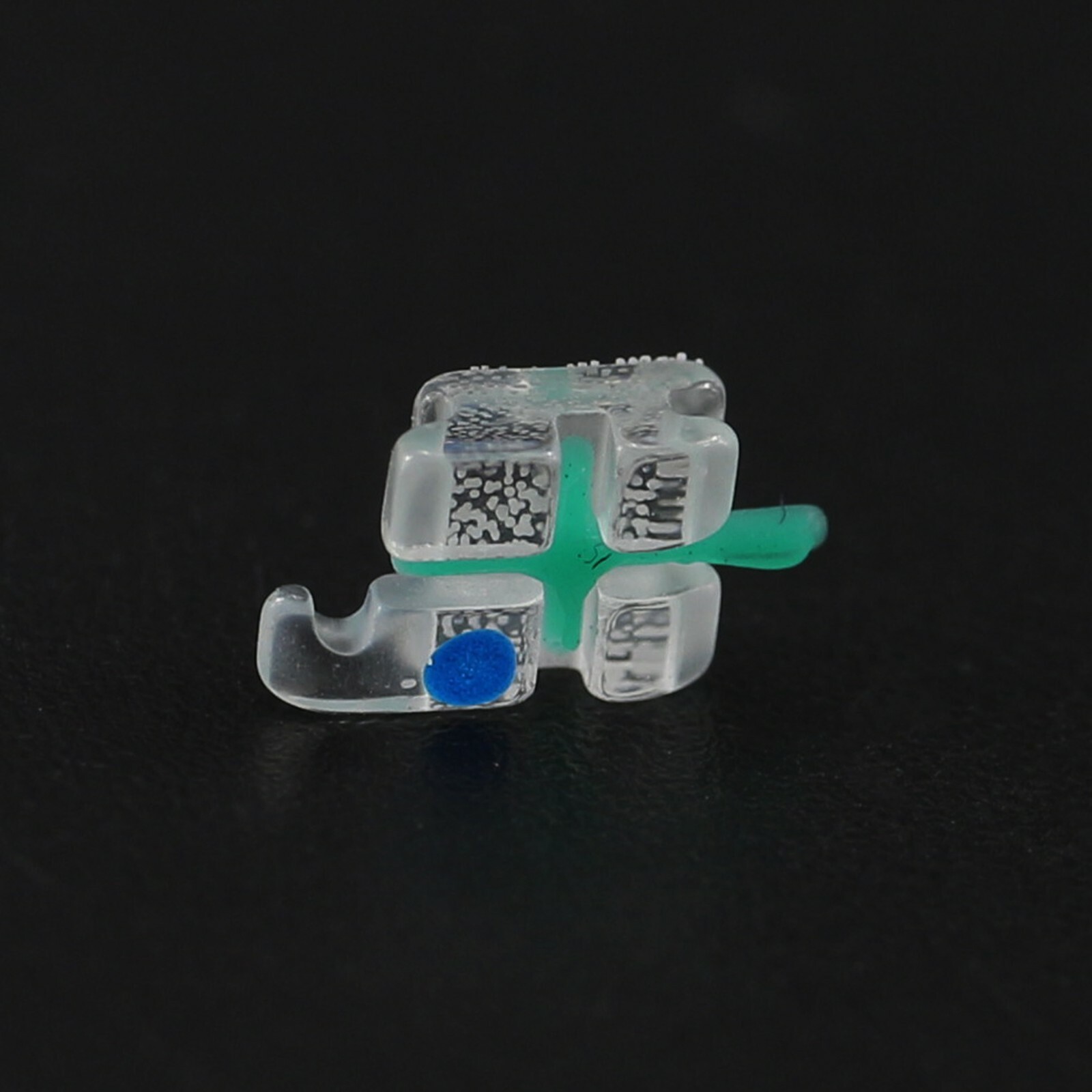 Dental Orthodontic Sapphire Bracket Monocrystalline Brace Roth MBT 022 345 Hooks