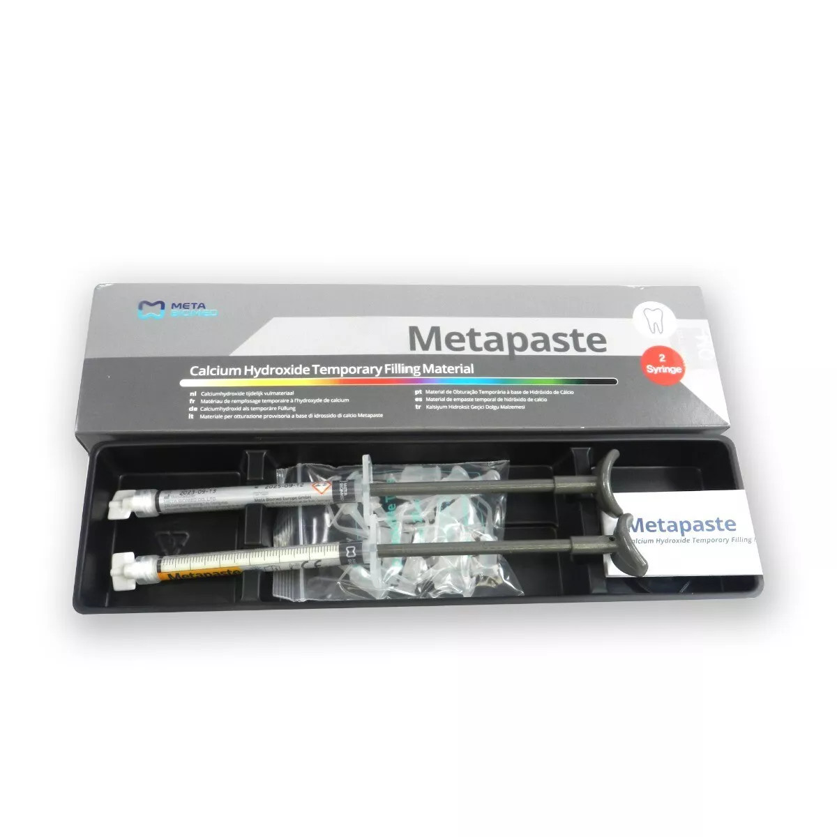 Meta Biomed MetaPaste Calcium Hydroxide Paste With Barium Sulphate (Free Ship)