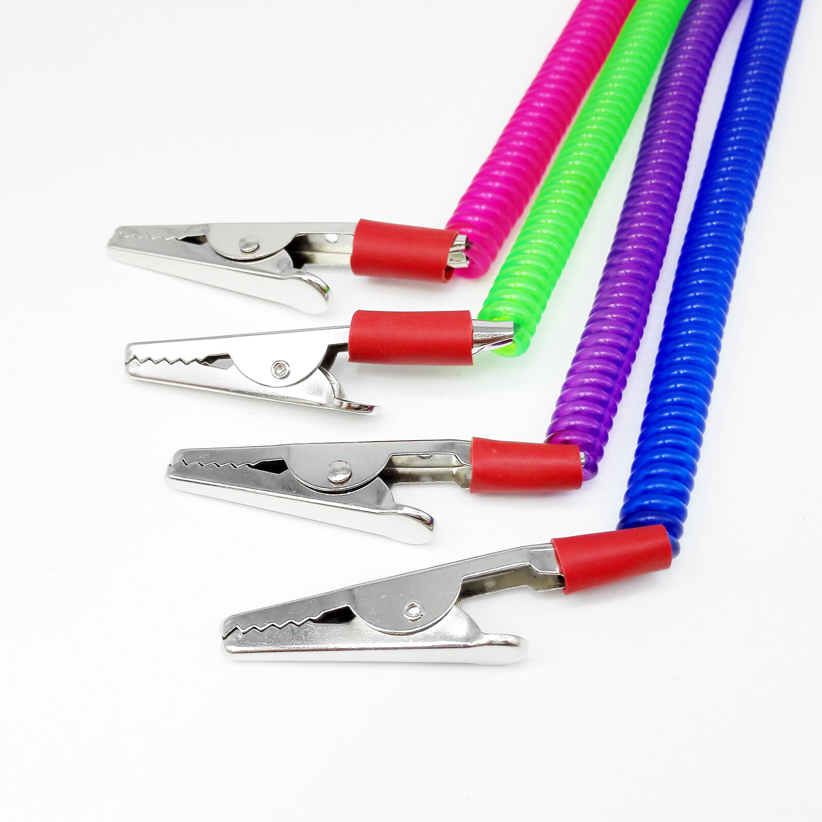 Dental Patient Bib Clips Chains Napkin Holder Flexible Coil Plastic Chain