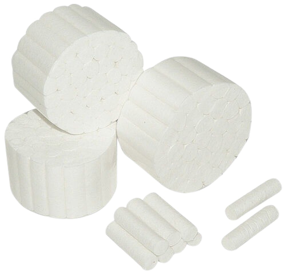 Dental Medical Cotton Rolls #2 Medium Non-Sterile High Absorbent Assorted Amount