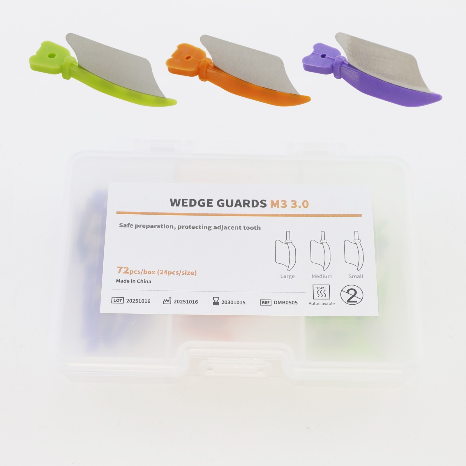 Dental Matrix Bands Ring Sectional Matrice Clamp Wedges fit Garrison Palodent V3