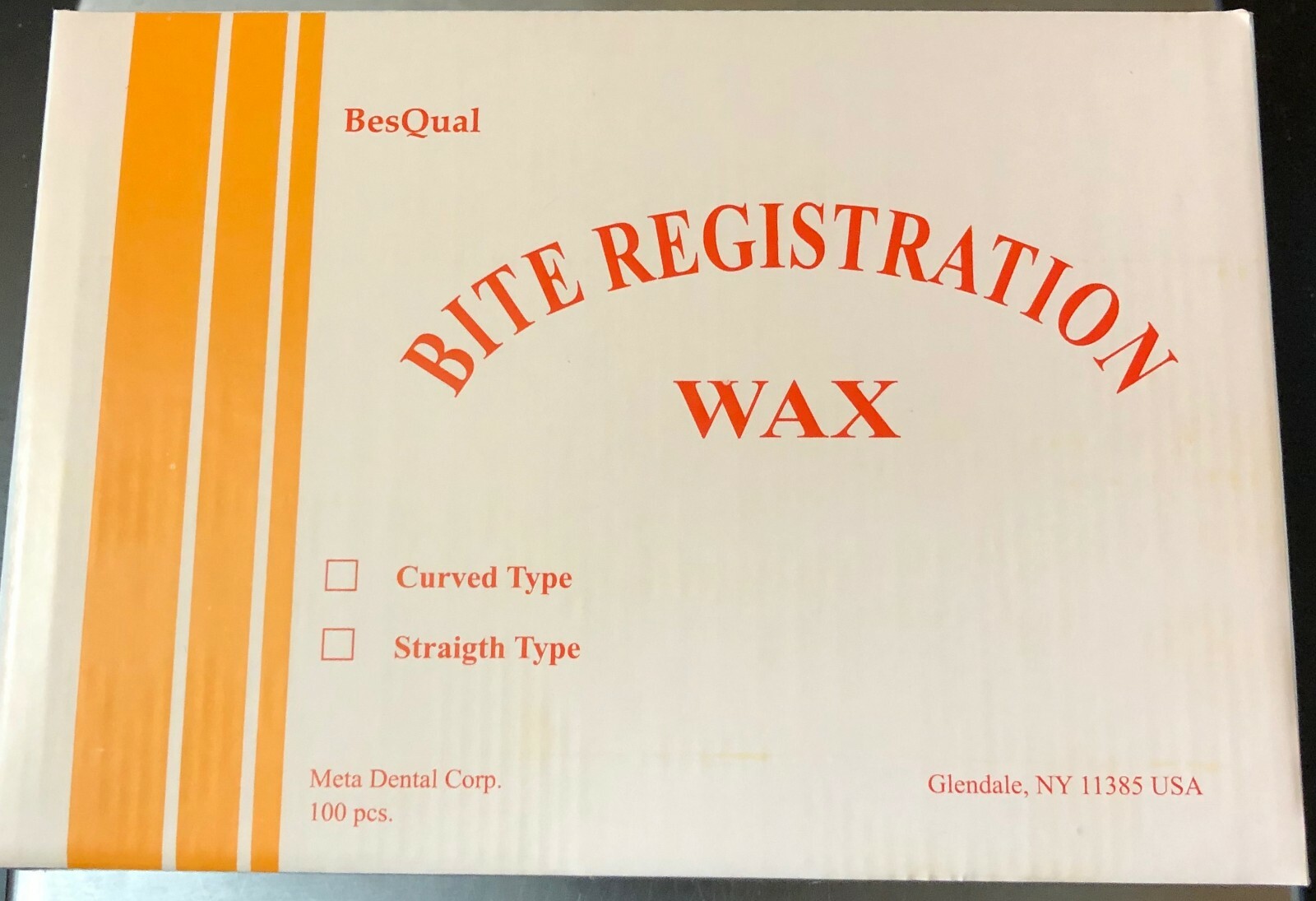 Bite Block Wax Rims – Pink – 100 per box