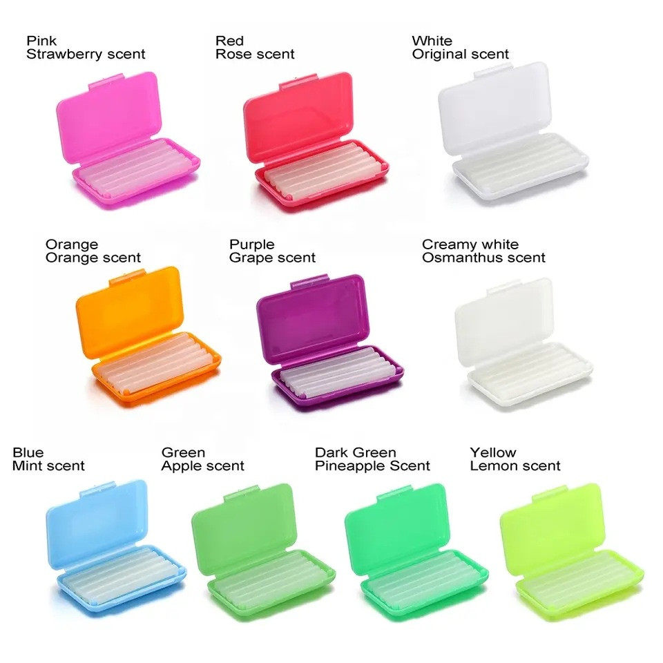 20Pack/100pcs Dental Orthodontics Ortho Wax Braces Gum Irritation 10 Fruit Scent