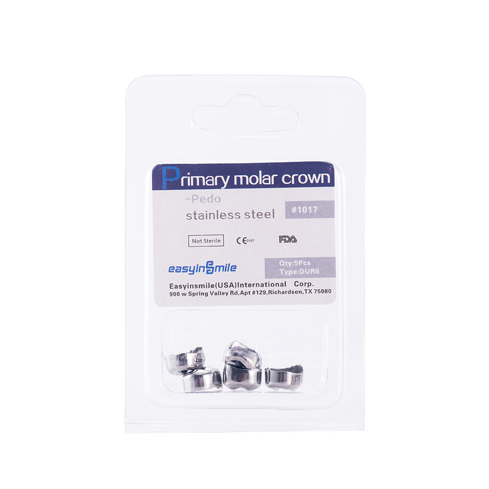 Dental Kids Crown Stainless Steel Primary Molar Crown D Premolar/E Molar DUL-UR2