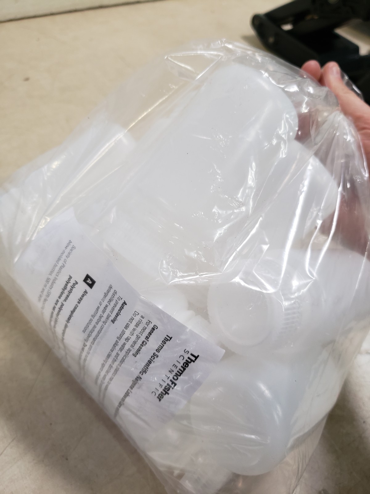Thermo Scientific REF 2104-0004 Nalgene Wide-Mouth Lab Quality HDPE Bottles