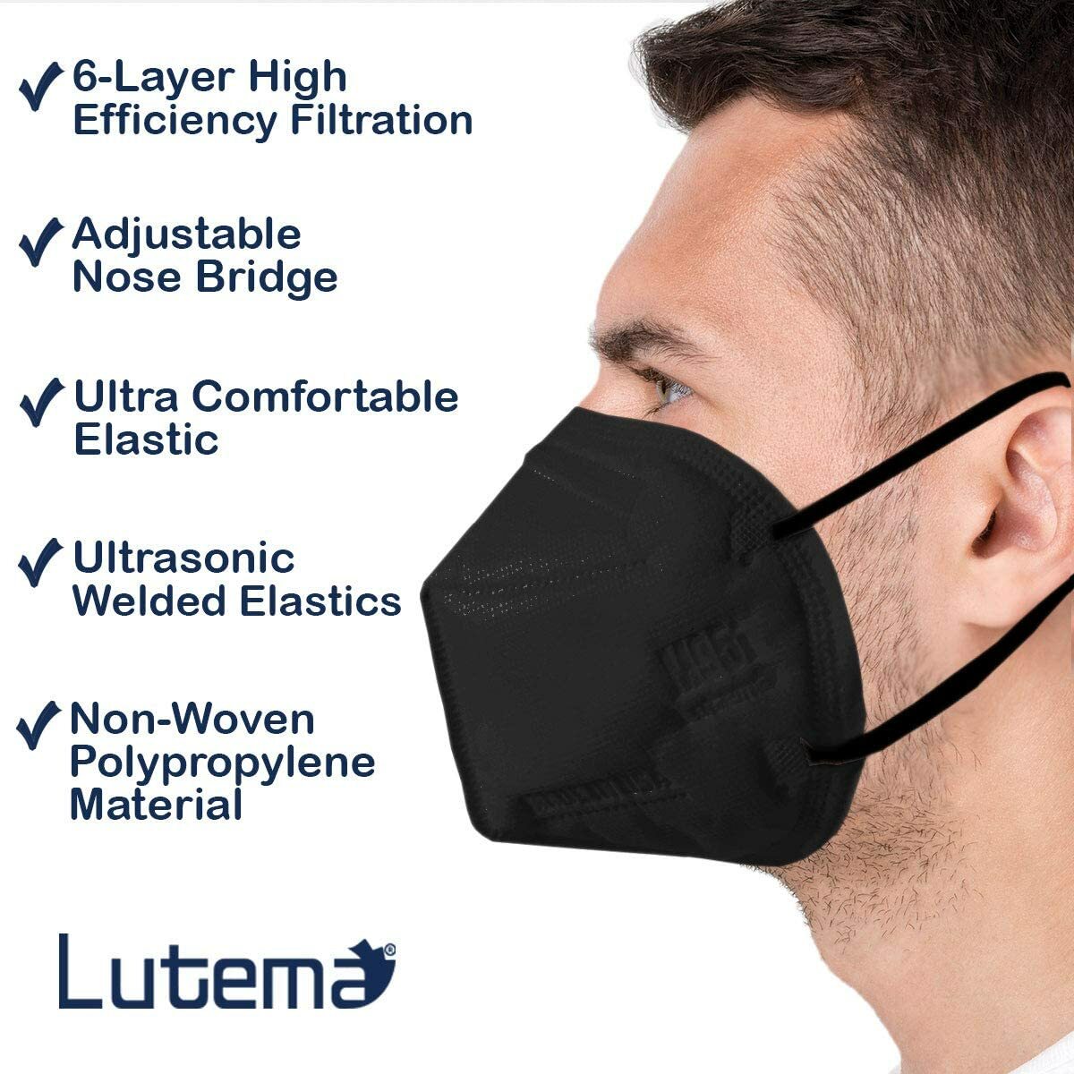5 Layer Protection Breathable Face Mask M95i/KN95 – MADE IN USA – Filtration 99%