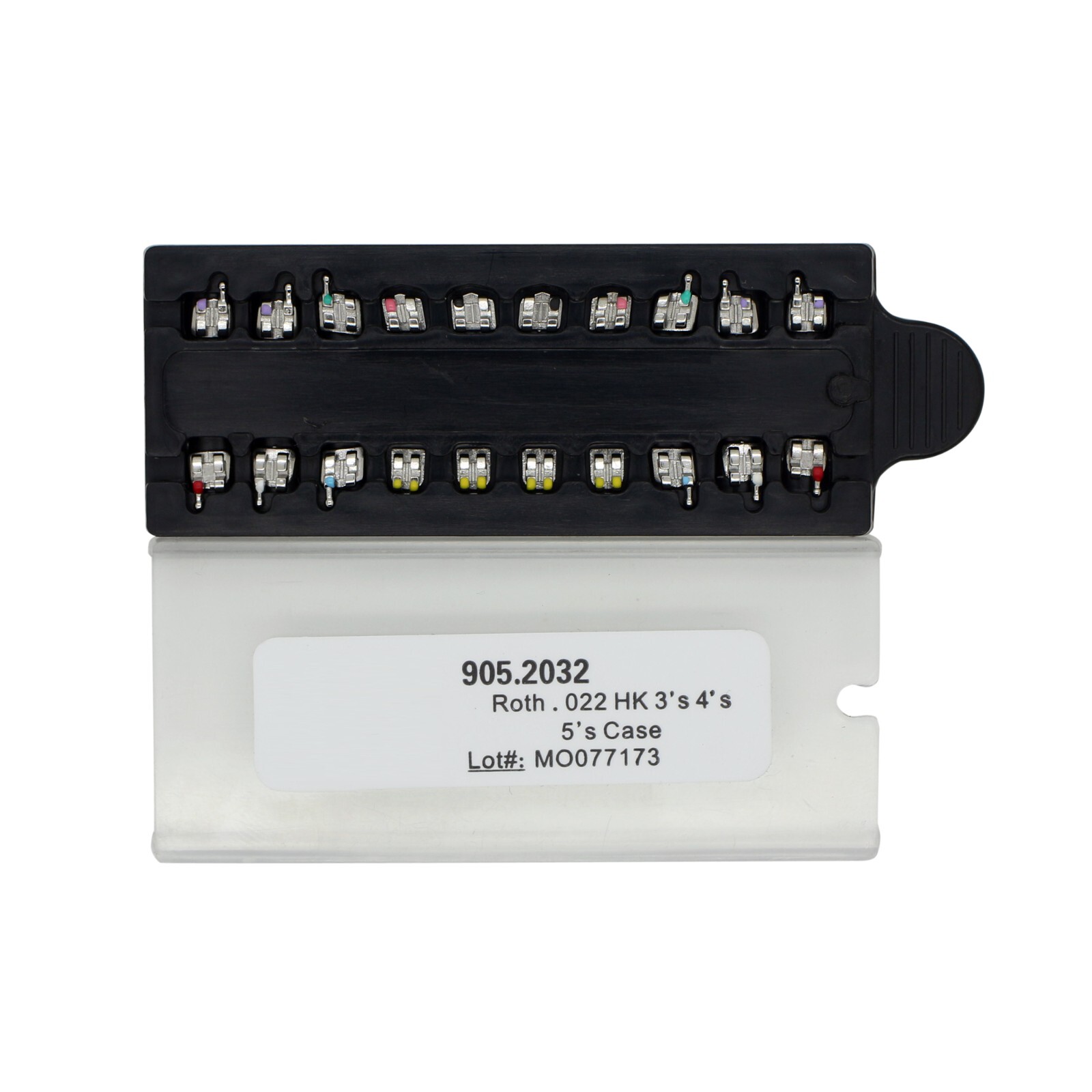 Dental Orthodontic Brackets Metal Brace MIM MINI Roth MBT 022 018 345 With Hooks