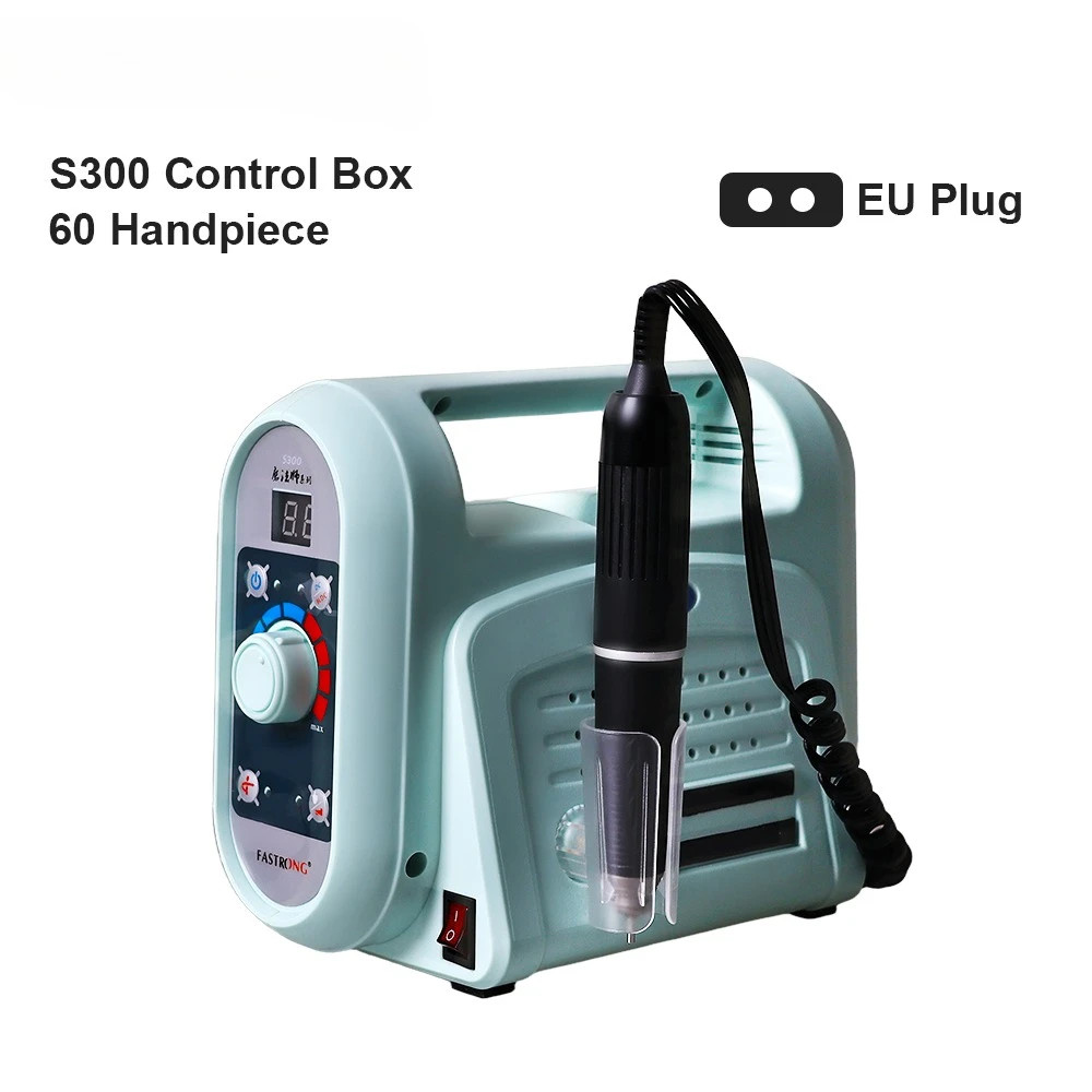Dental 60000 RPM S300 Brushless Micromotor Grinder with Foot-Pedal Speed Control