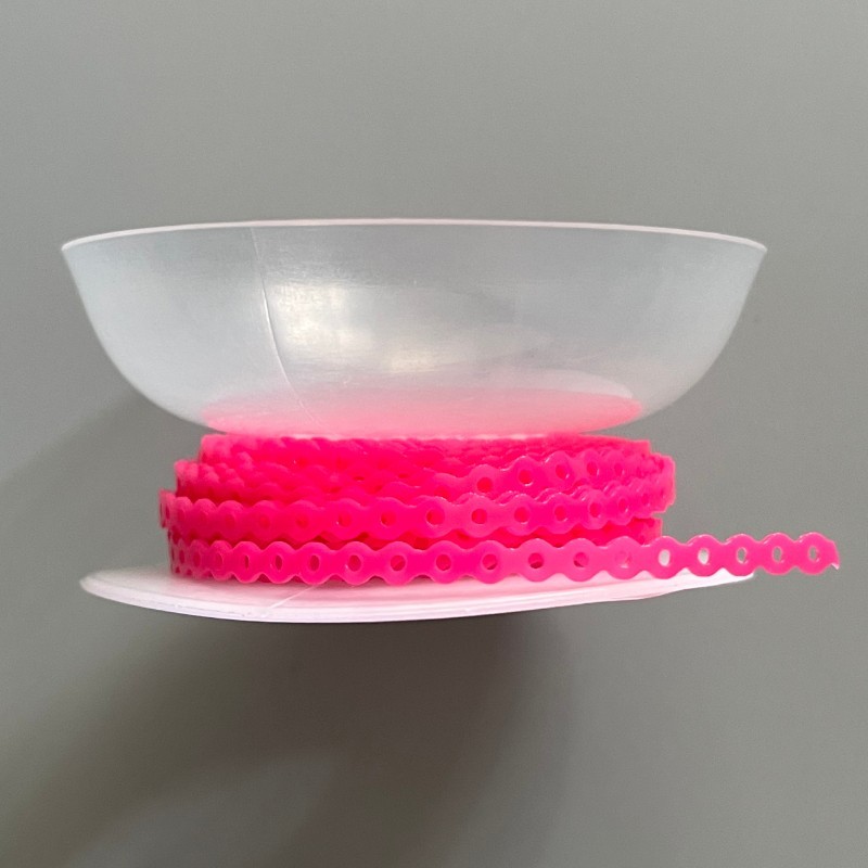 5 Rolls Dental Orthodontic Elastic Rubber Power Chain 5 Color Braces Bands