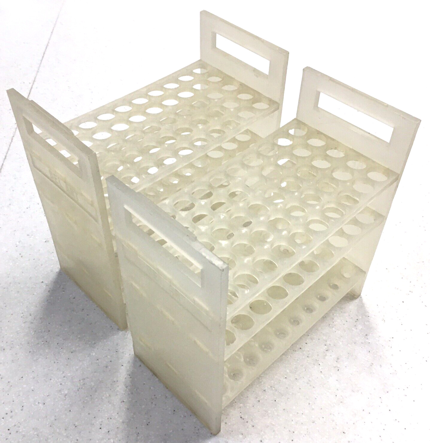 Bel-Art Test Tube Rack Holder 3 Lot Halloween Haunted House Laboratory Lab Prop