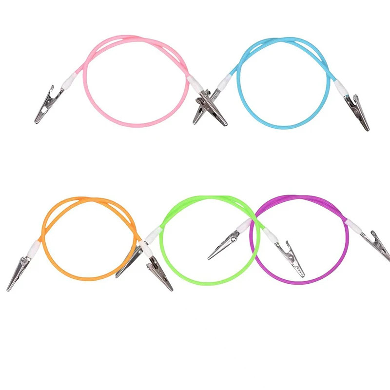 Assorted Colors Premium Dental Bib Clips Napkin Holders for Dentist