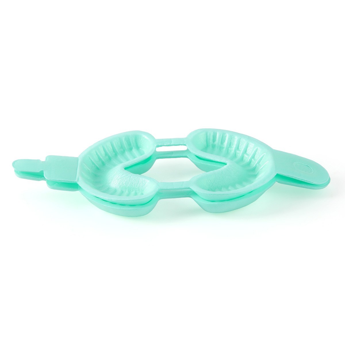 Bandejas desechables de flúor dental de doble arco para gel de espuma