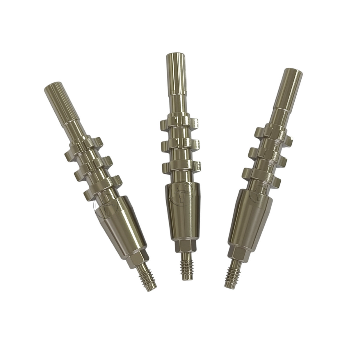 10 pcs Zimmer 3.5 compatible Ti transfer abutment Open Tray Transfer