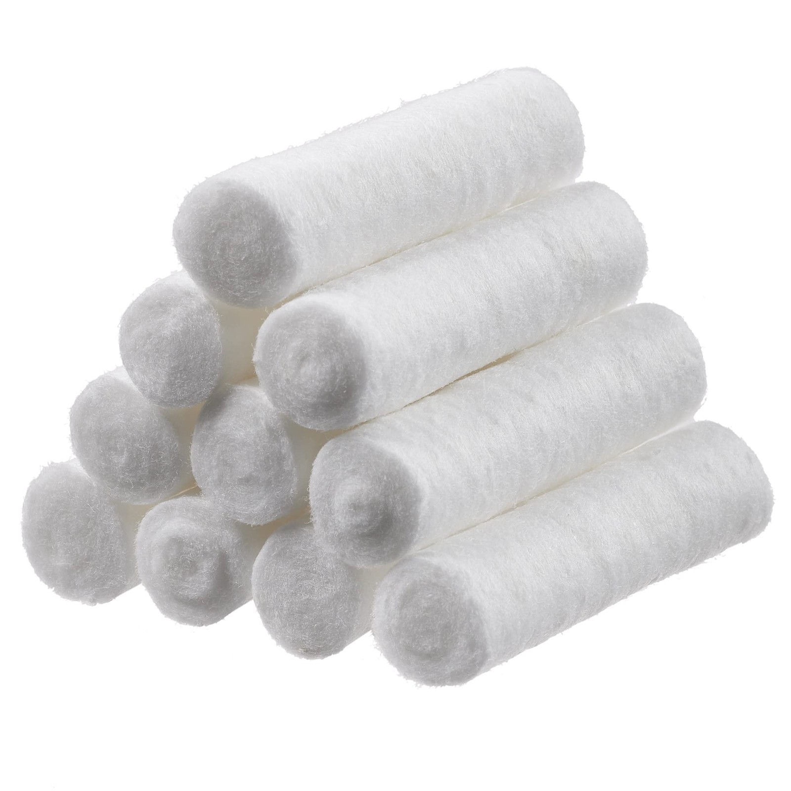 100 Dental Cotton Rolls, 1.5 Inch Nosebleed Plugs for Kids or Adults – Extra…