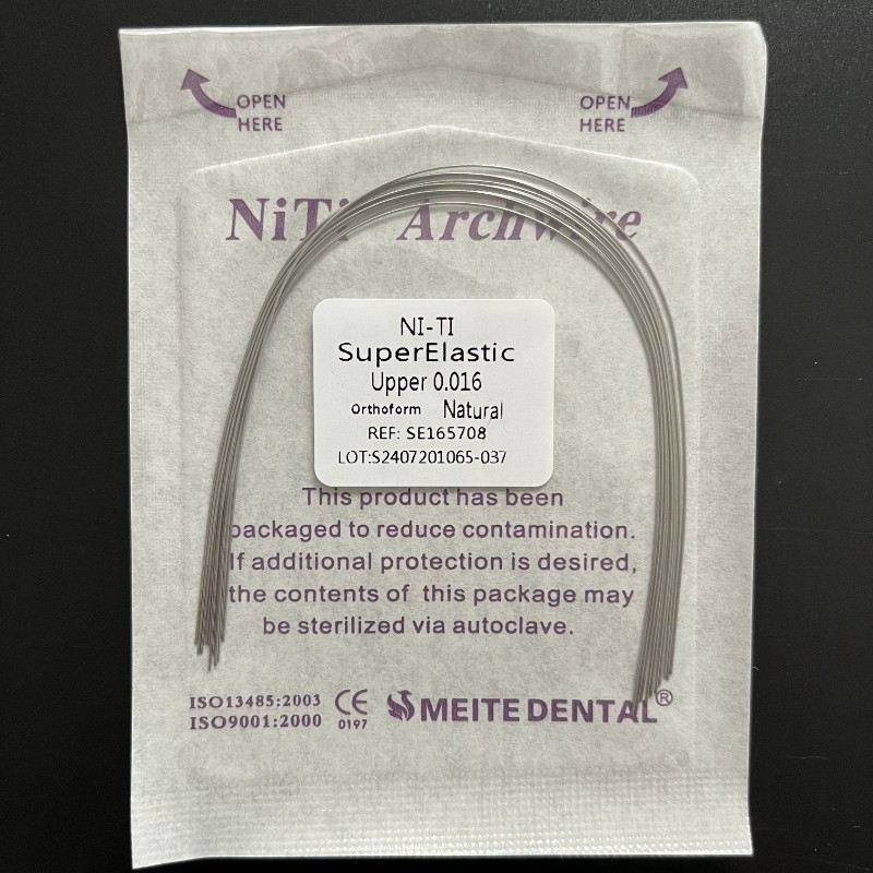 200 Packs Arcos de Dental Ortodoncia Redondos Niti Arco de Alambre Su Arch Wire
