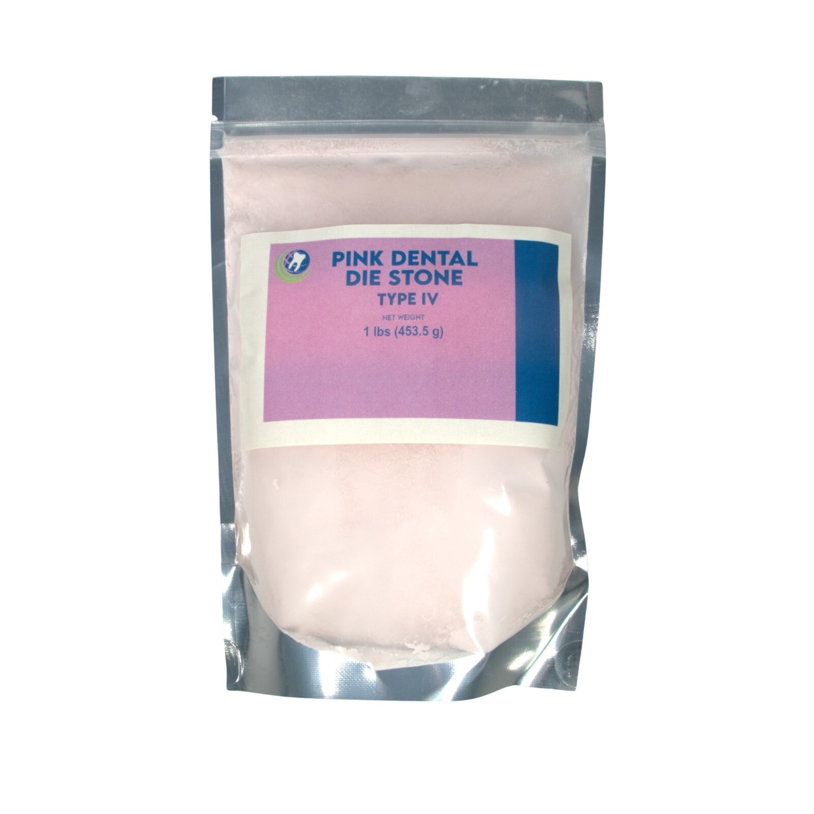 PINK DIE STONE TYPE IV ALL PURPOSE STRONG COMPOUND- NORMAL SETTING & 1 Lb.