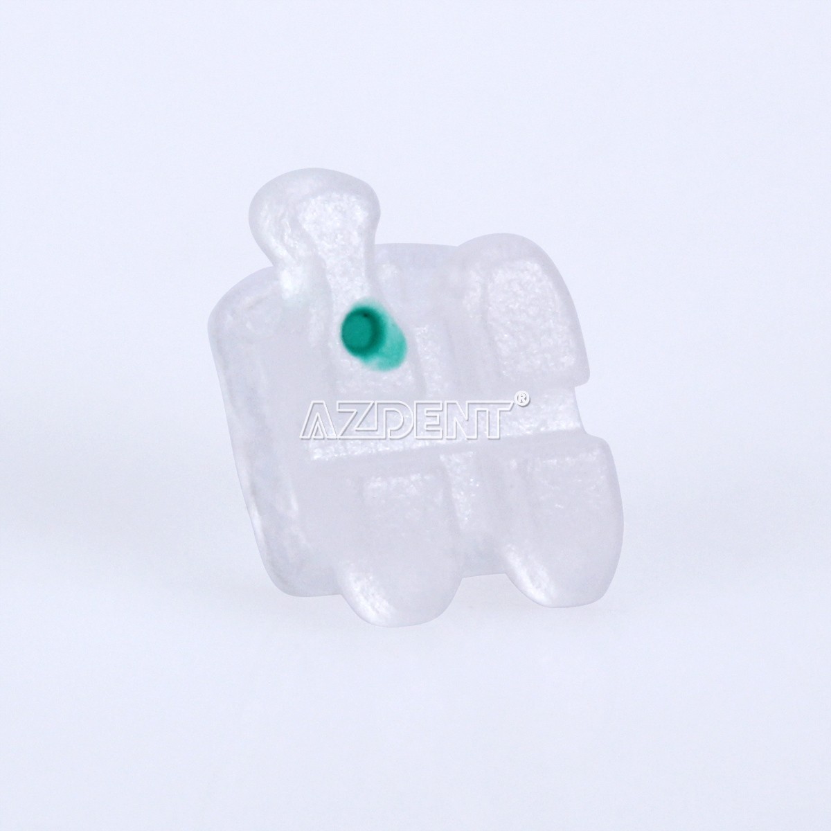 5X Dental Orthodontic Ceramic Brackets Braces Mesh Base 5*5 MBT.022 Hooks 345