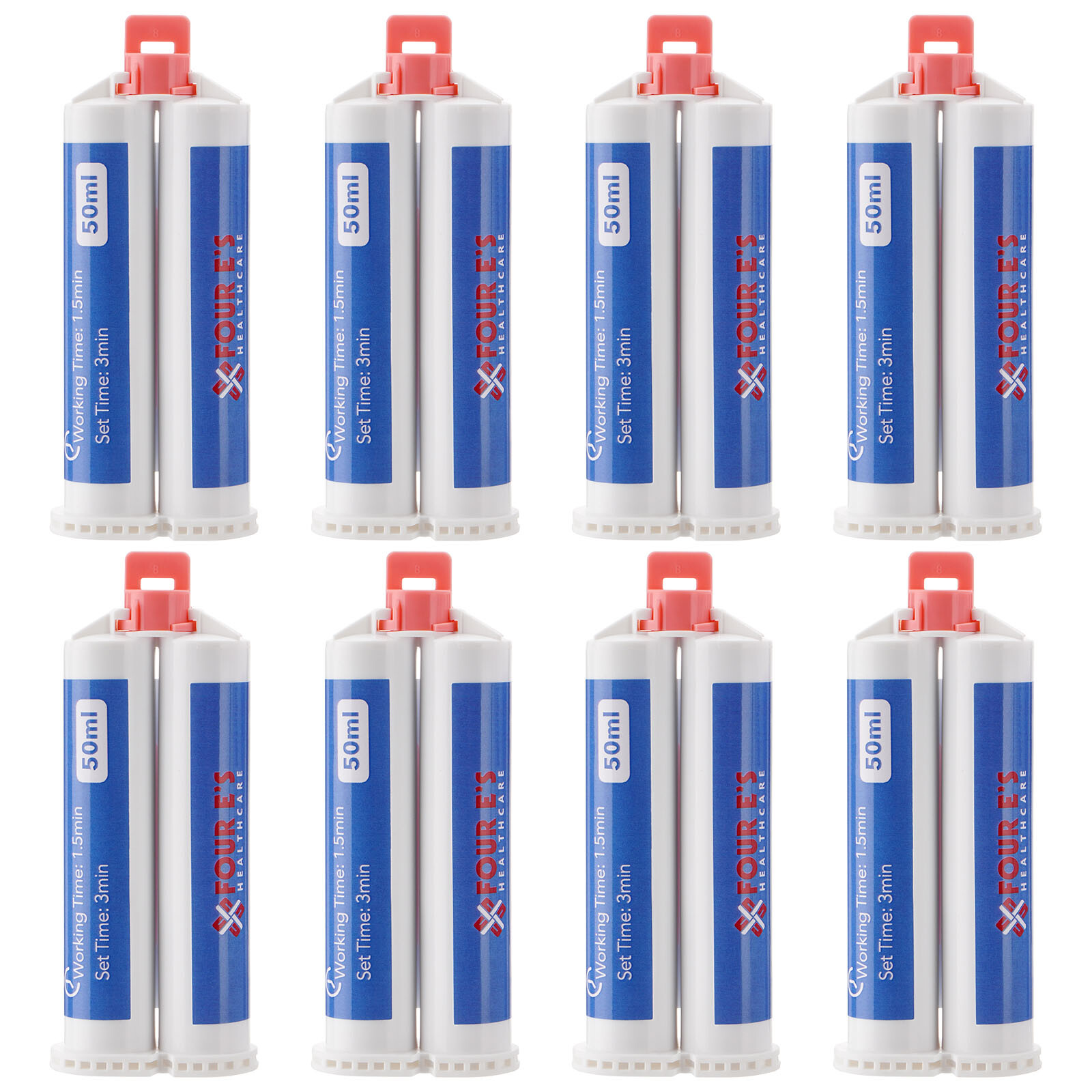 24Pcs 50mL Dental Light Body Fast Rapid Set Dental Impression Material VPS PVS