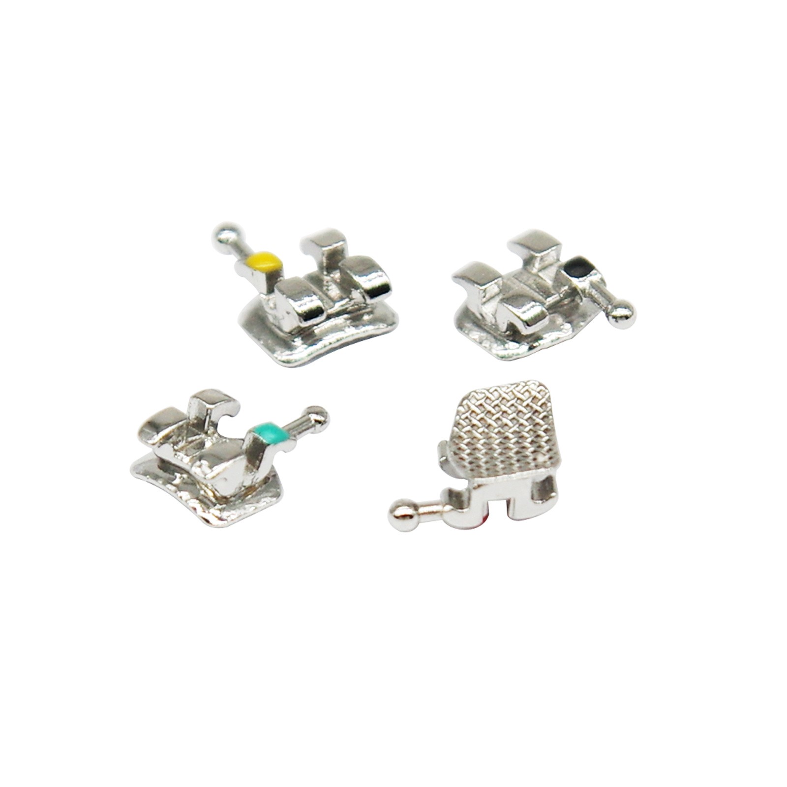 MacDent Dental Orthodontic Bracket Braces Mini Roth/MBT 022 Hooks 345/Arch Wires