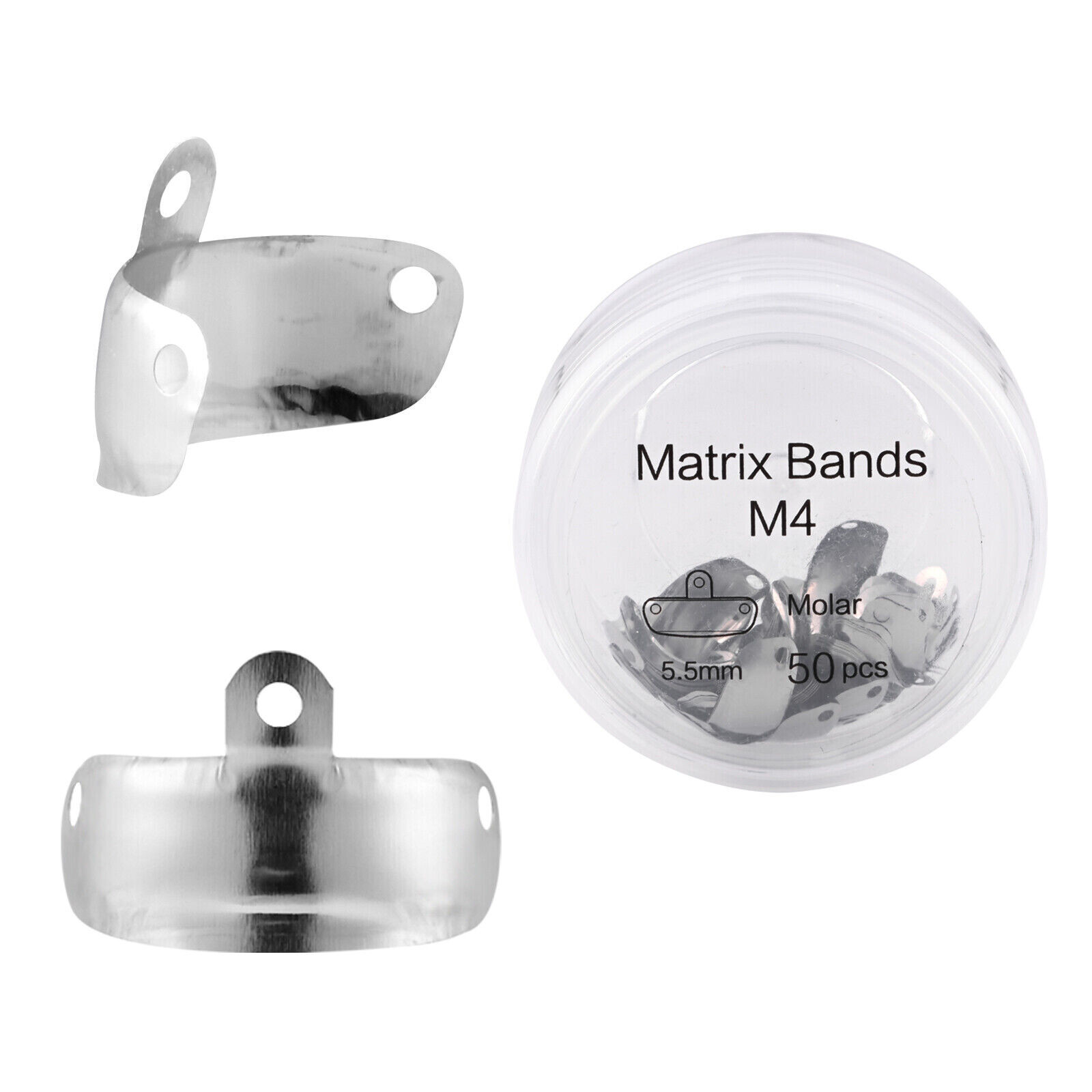 16 Option Dental Matrix Bands M4 Sectional Contoured Matrice Palodent V3 Style