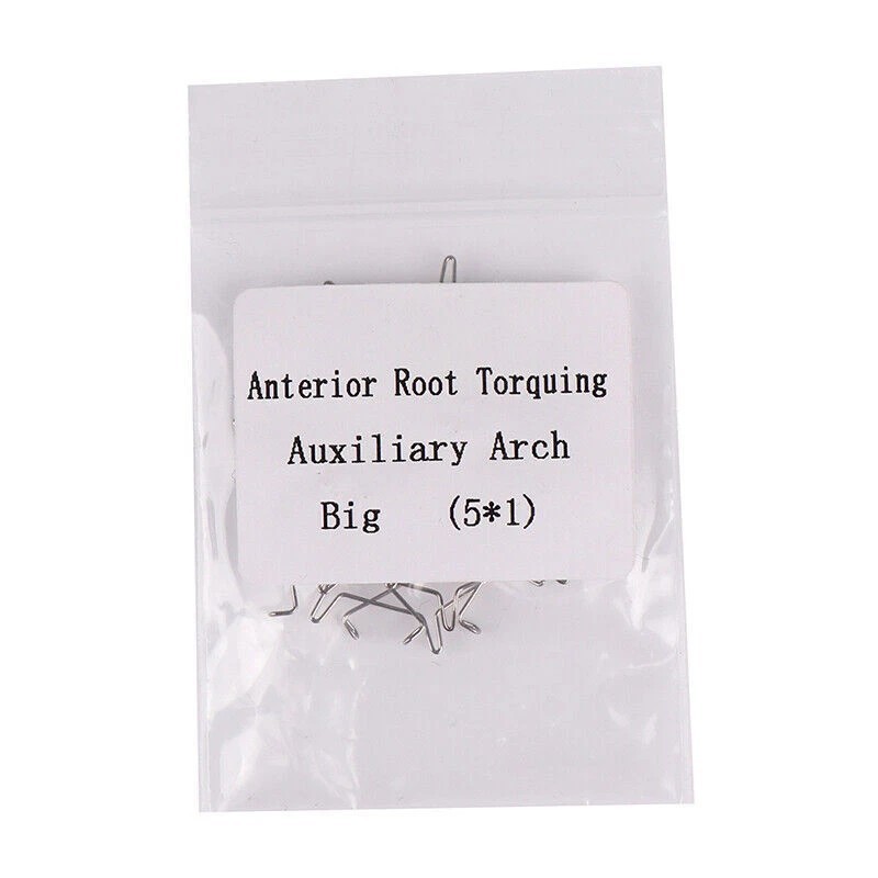 5 Pcs/Pack Dental Orthodontic Anterior Spring Root Torquing Auxiliary Arch Wire