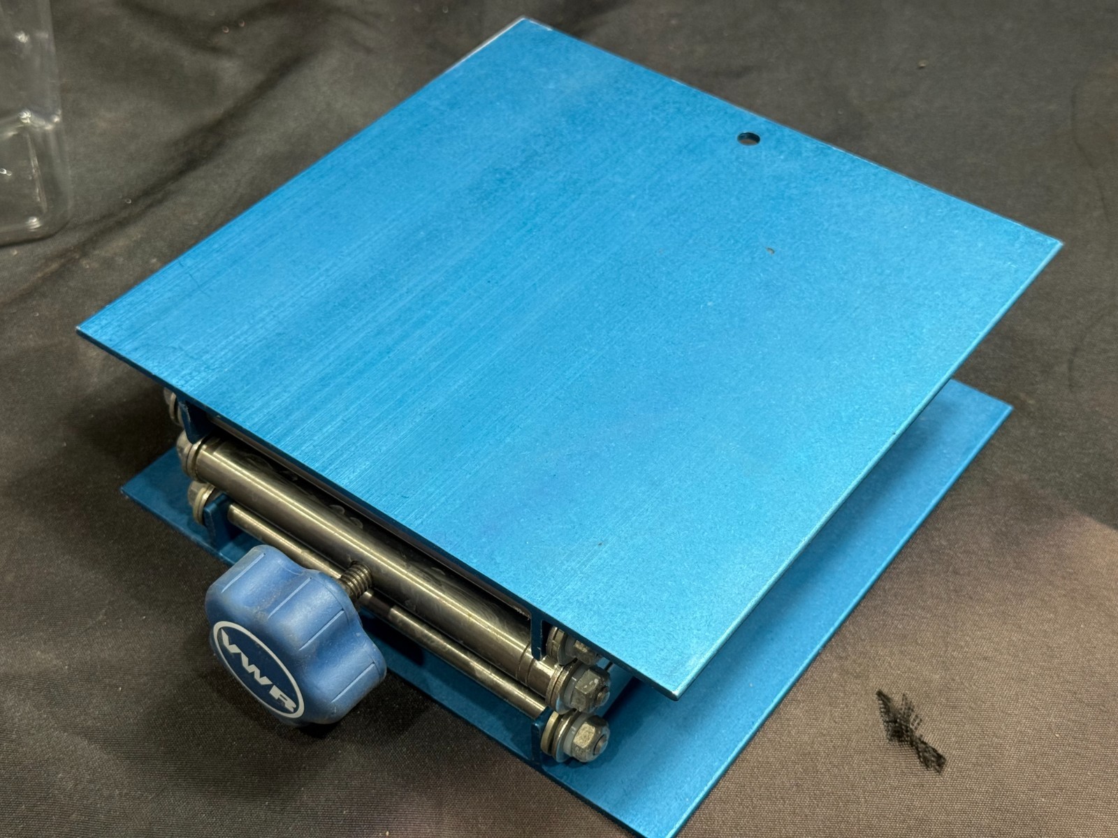 NEW VWR 8″ x 8″ Aluminum Lab Scissor Jack Support Lift Table Platform 8×8