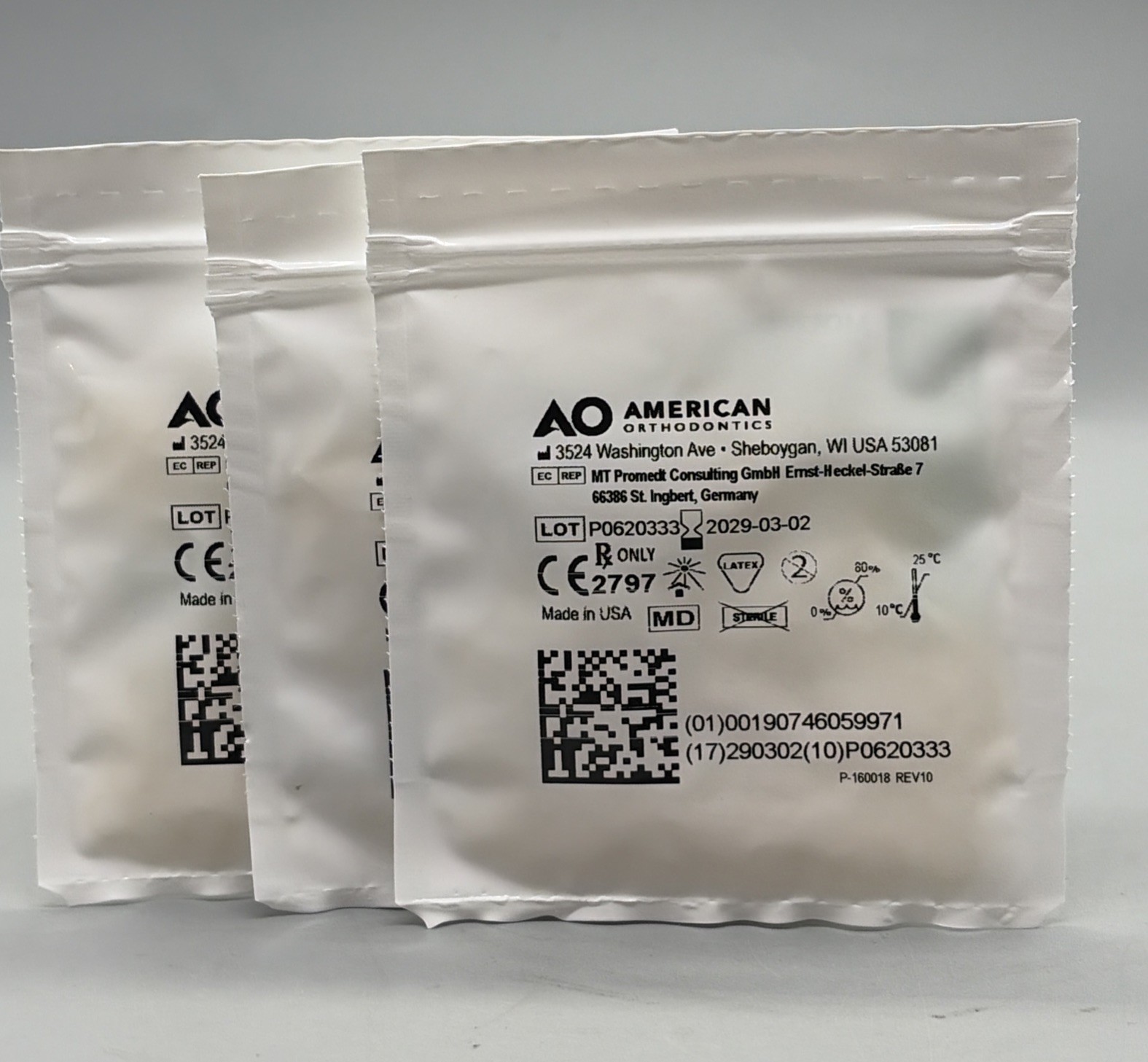 3 Mountain Gorilla American Orthodontics Elastics Dental Rubber Bands