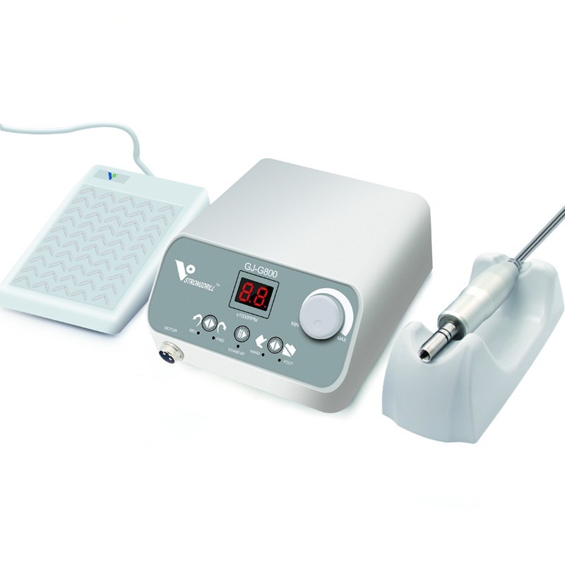 G800 Strong Dental Micro Motor Polisher Machine 50000 RPM with E-type Handpiece