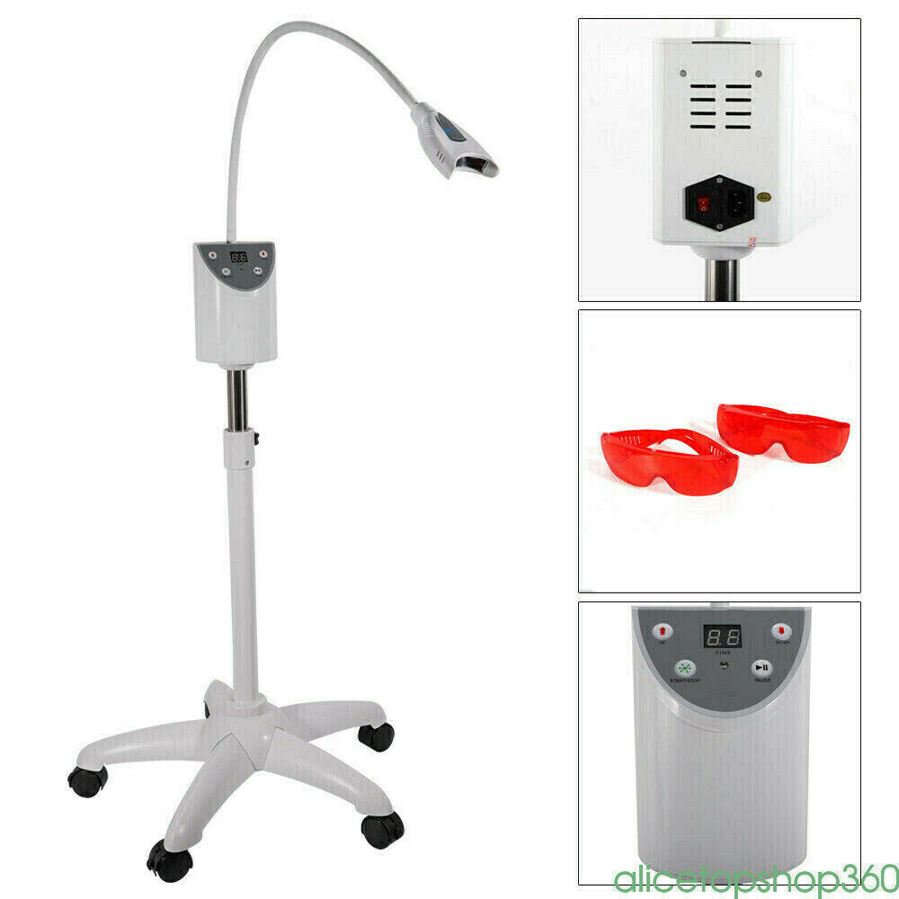 Dental Mobile LED Teeth Whitening Light Cold Light Lamp Tooth Bleaching Machine