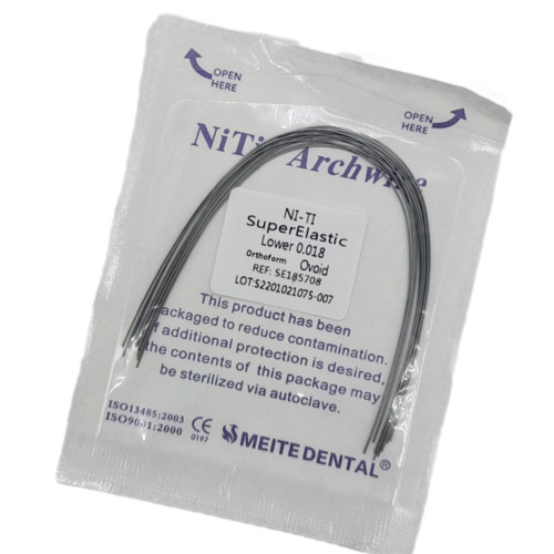 Dental Orthodontic Super Elastic Niti Round/Rectangular Arcos Arch Wires Ovoid