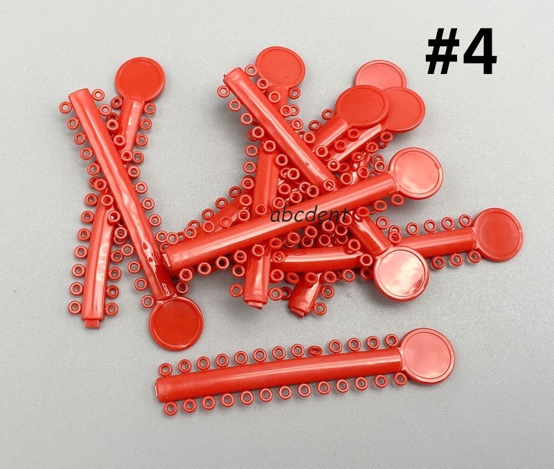 1040Pcs Dental Orthodontic Elastic Braces Rubber Band Ligature Ties For Bracket