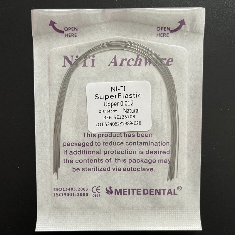 200 Packs Arcos de Dental Ortodoncia Redondos Niti Arco de Alambre Su Arch Wire