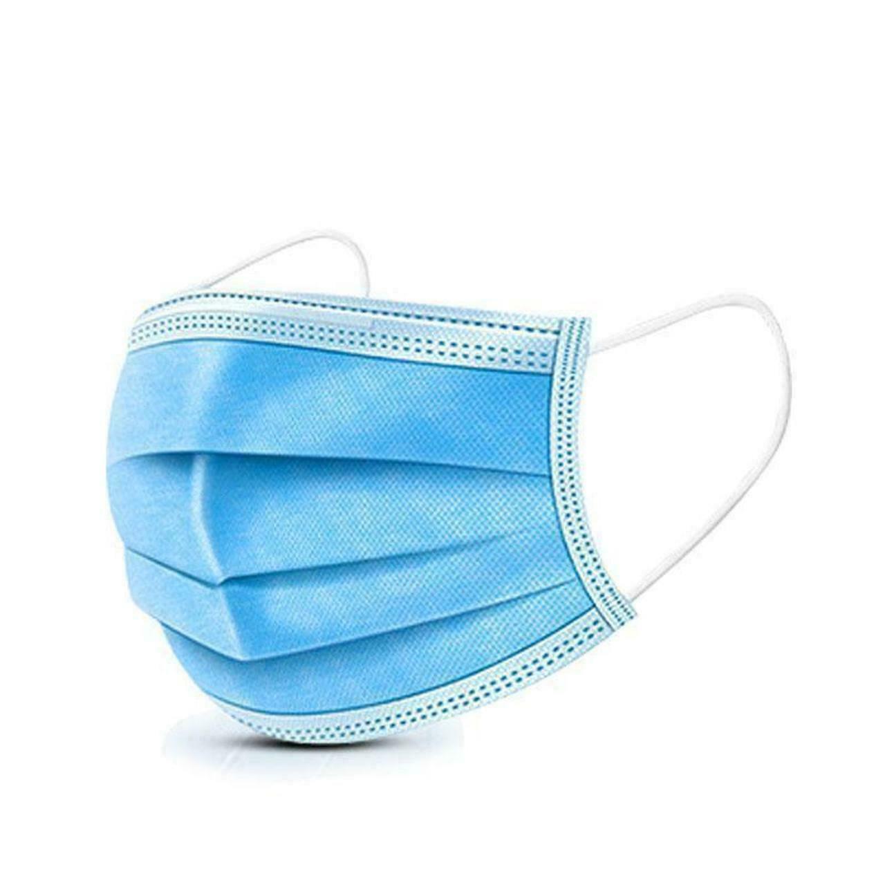 Disposable Face Masks 50 Pieces 3 Layer High Quality US Seller by Medicos Club