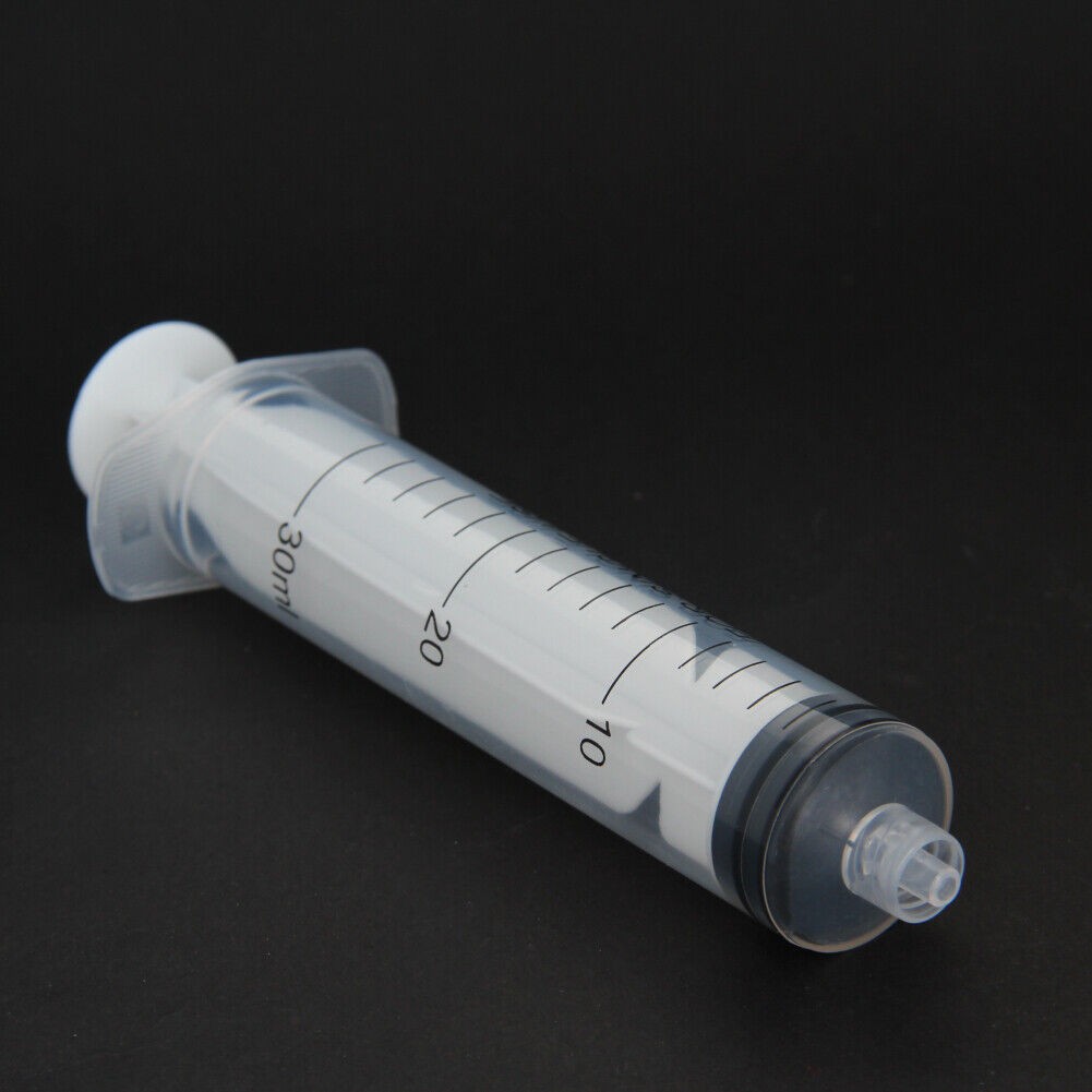 10x 30mL Syringe Luer Lock Screw-in Tip Liquid Medical Plastic Sterile 1oz/30cc