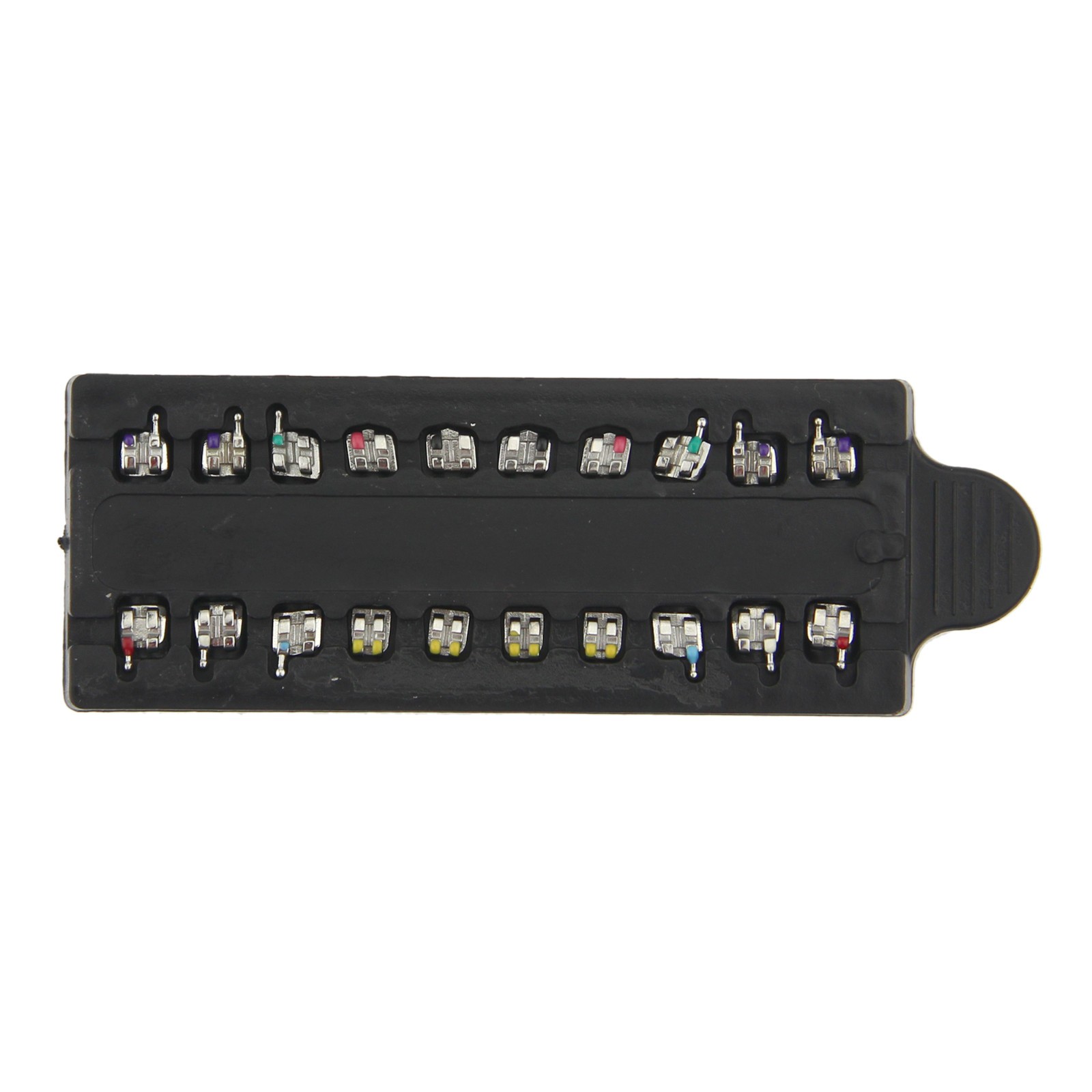 Orthodontic Metal Brackets OC Mini MIM Braces MBT Roth 022 345 Hooks Twin Braces