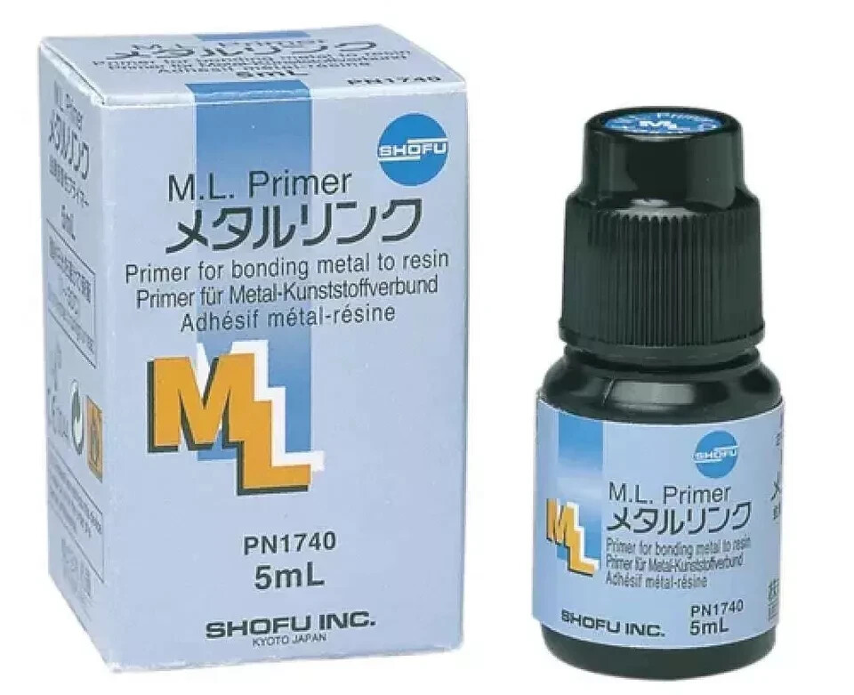 Dental SHOFU ML PRIMER For Bonding Metal to Resin 5ml Pack II Free Ship