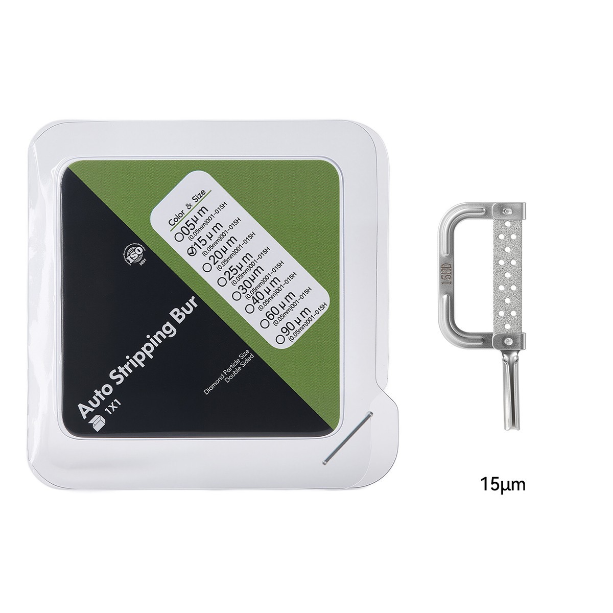 5Size Dental Orthodontic Interproximal Enamel Reduction Automatic Strips 15-90HD