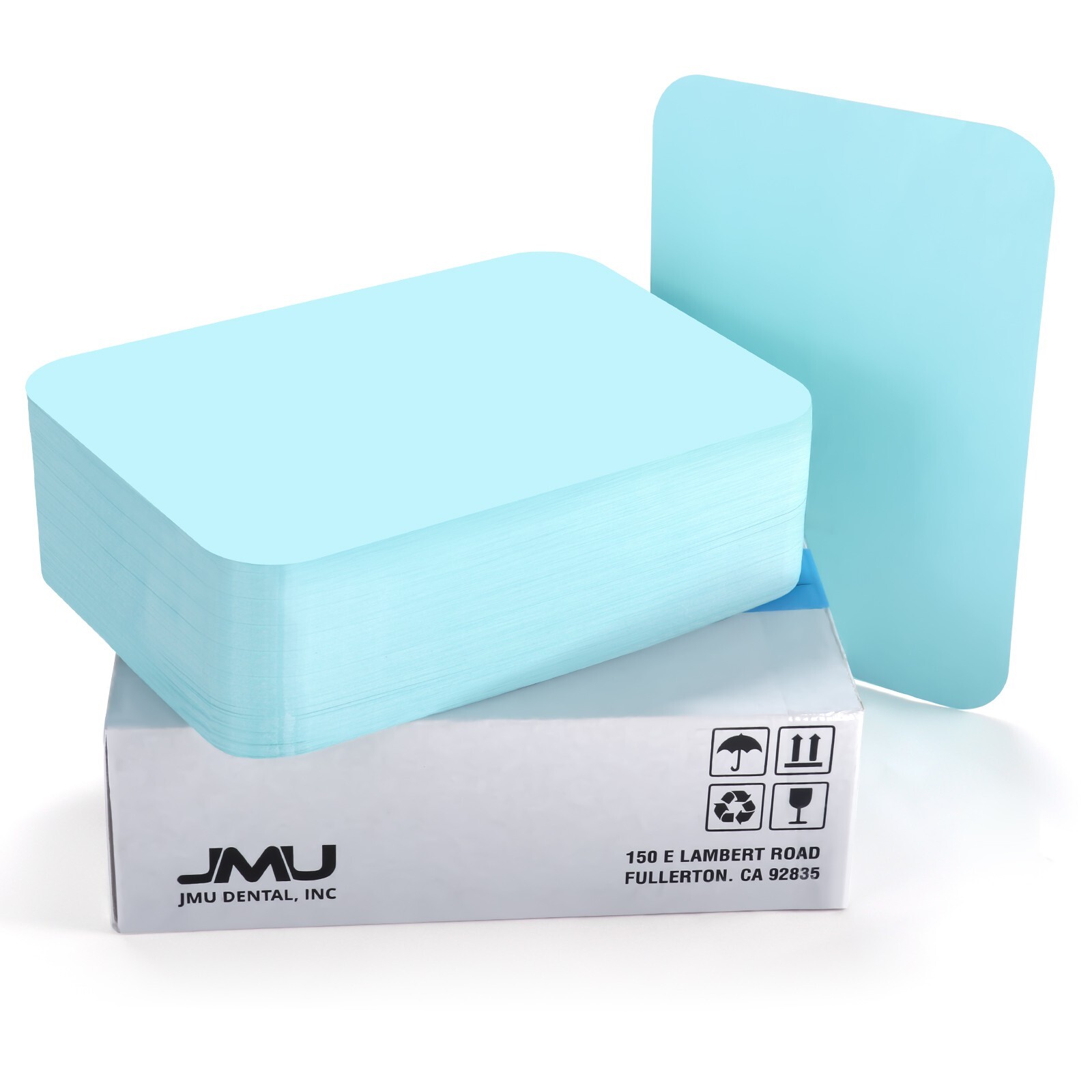 2000Pcs JMU Dental Tray Covers Paper Liners Tattoo Size B 8.5″ x 12.25″ Blue