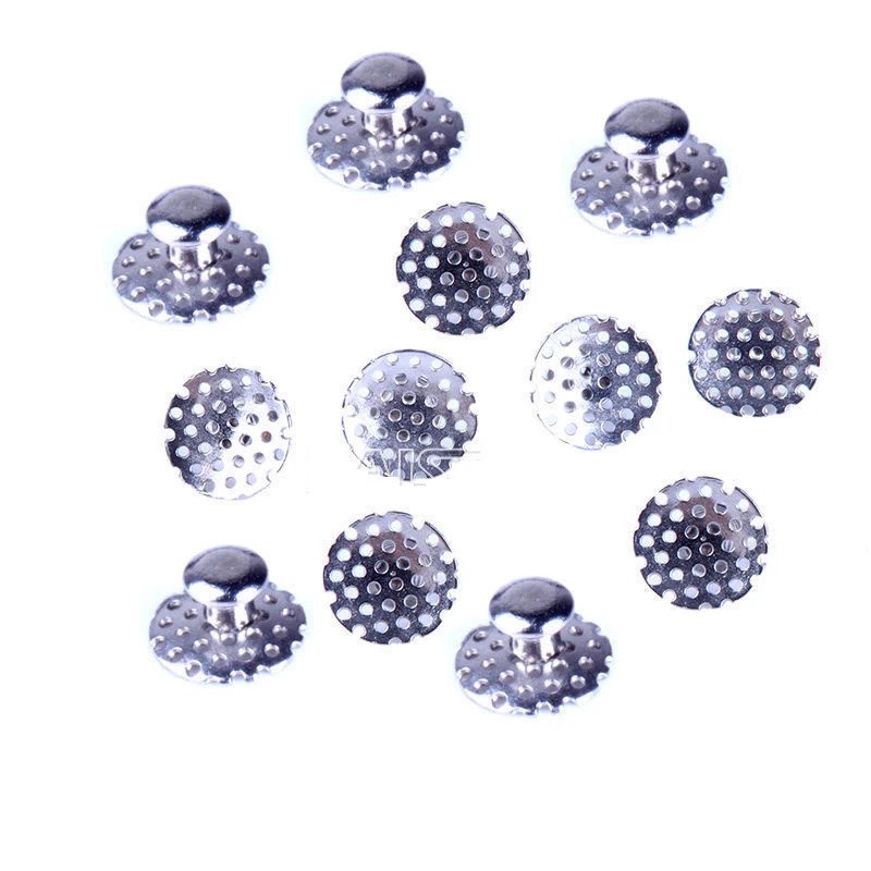 10pcs/bag Dental Orthodontic Lingual Buttons Bondable Round /Rectangular Base