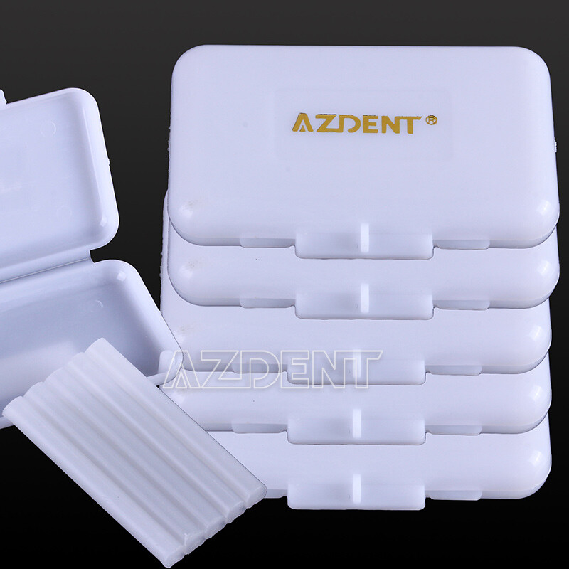 10Box Dental Orthodontic Wax for Relief Brackets Braces Gum Irritation 5pcs/box