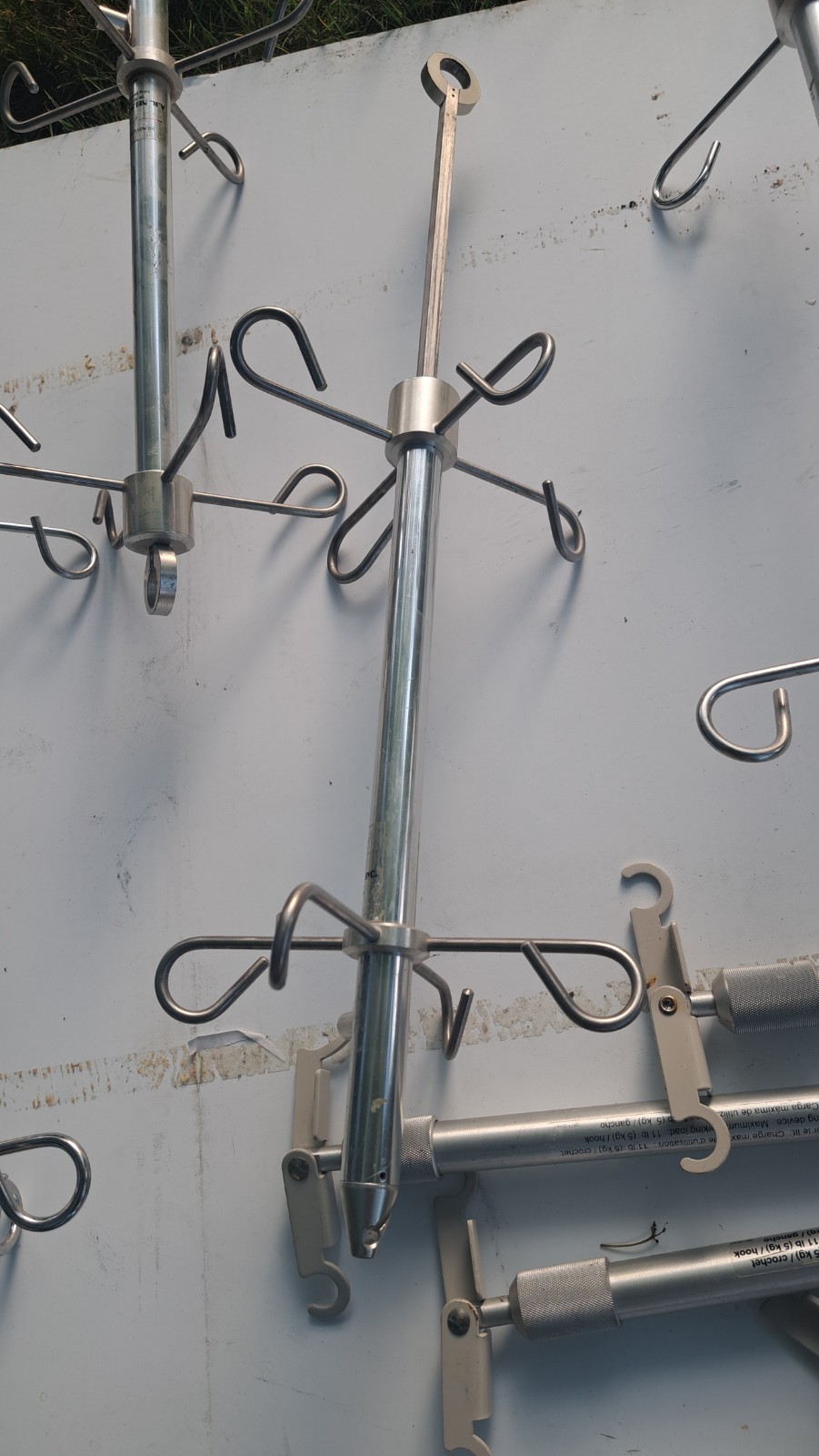 Telescoping Hanging Rods For IV -Welding Guns- Handles -Tools – Set of 16 Rods