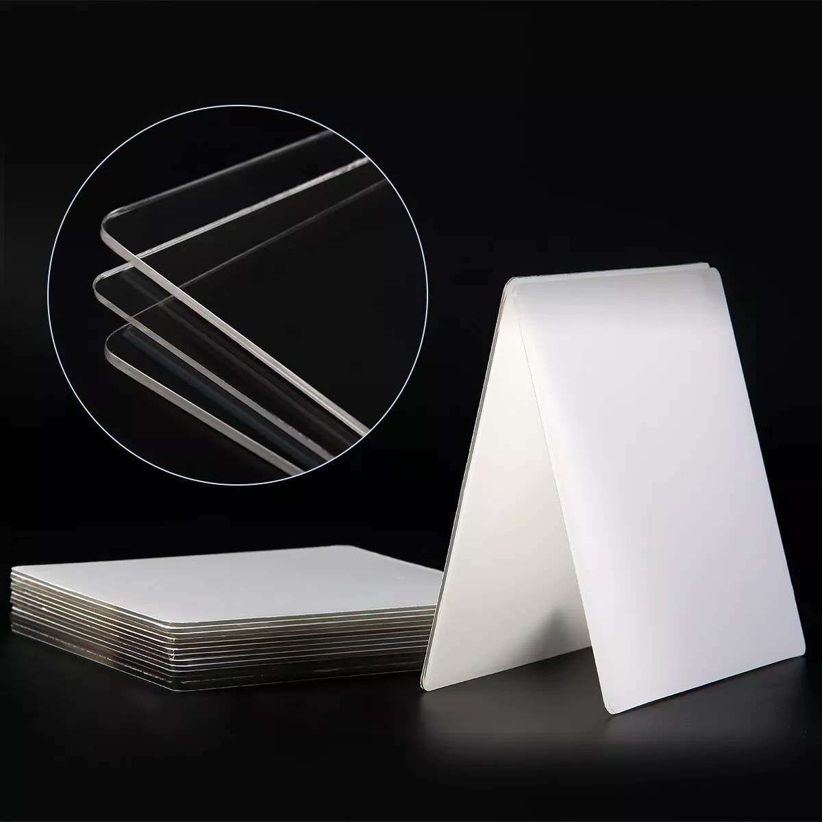 Dental Vacuum Forming Thermoforming Material Splint Sheets Retainer Hard Square