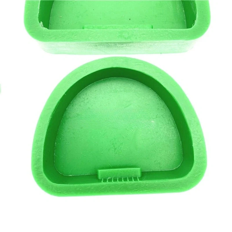 5 Pcs/Set Dental Lab Silicone Rubber Plaster Model Former Base Molds Trays