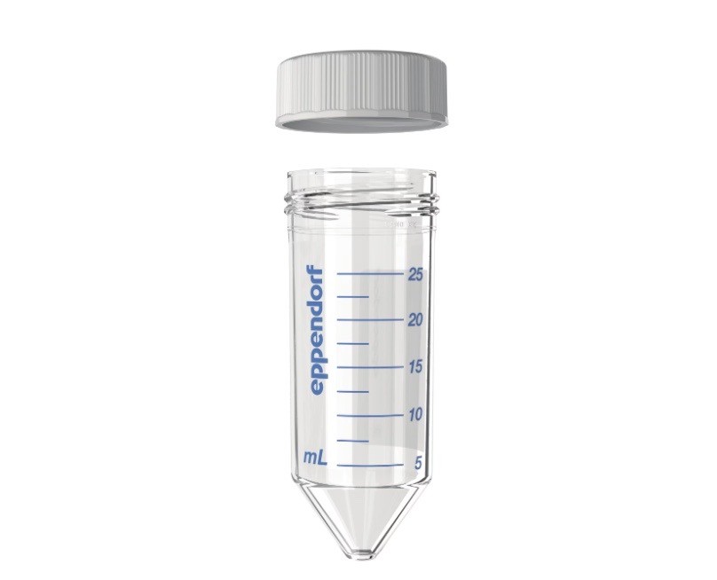 (200/Cs) EPPENDORF 25mL Polypropylene Conical Centrifuge Tubes 0030122437
