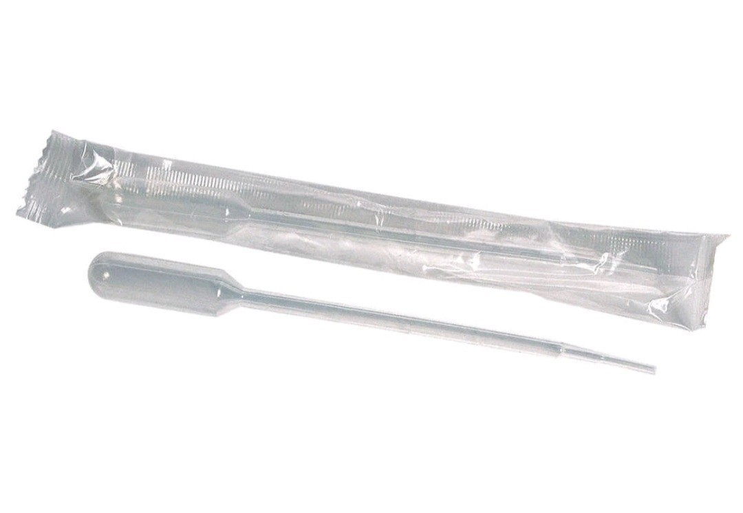 UNITED Transfer Pipette Sterile 3mL 3.0 mL LDPE PK500 P31206 Pasteur