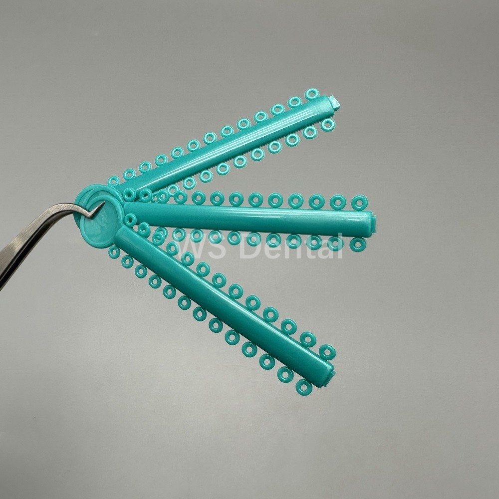 Dental Orthodontic Elastic Ligature Ties Rubber Bands for Brackets Brace 1 bag