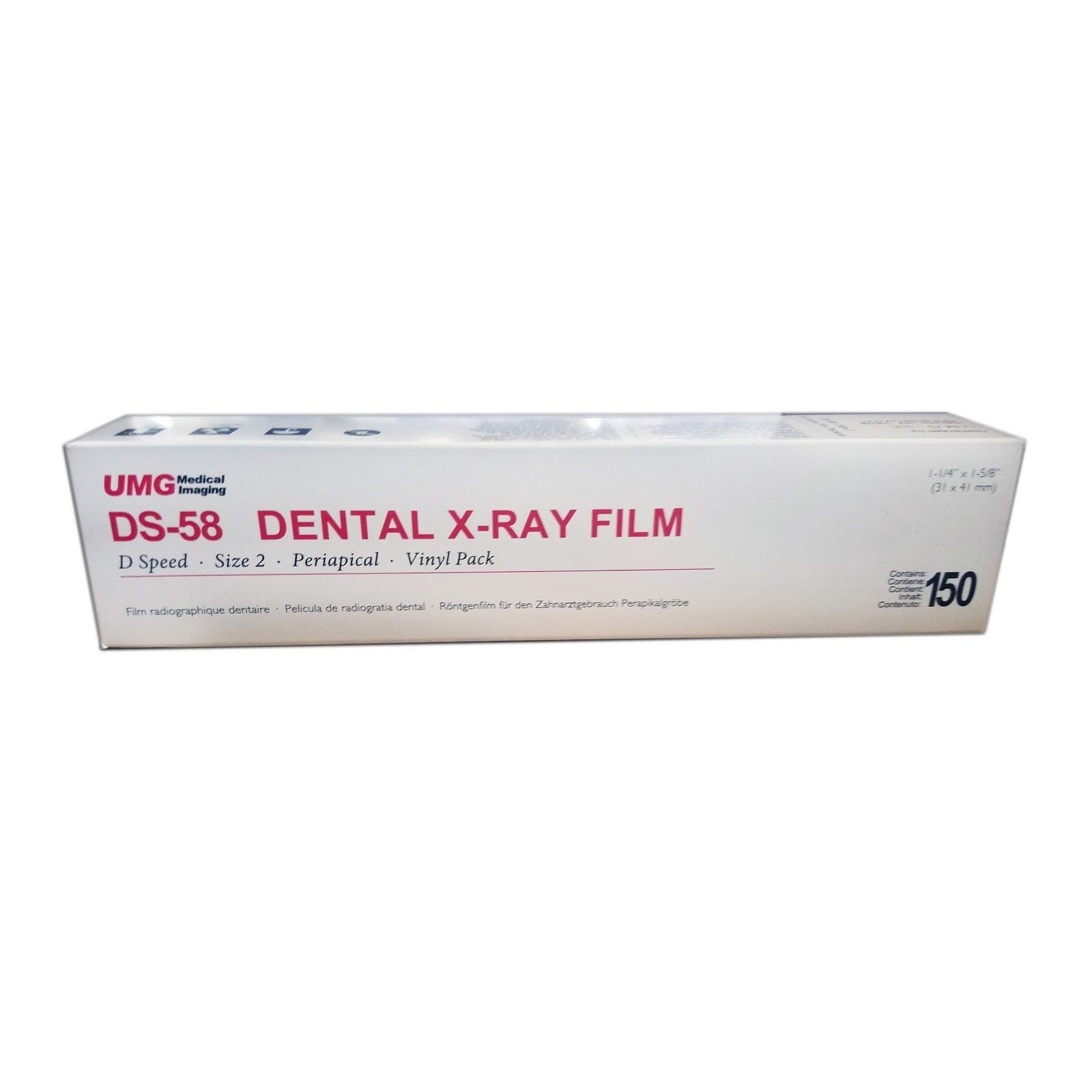 Dental Umg X-Ray Film All Types Optional 150/Box or 100/Box – (Sample Pics)