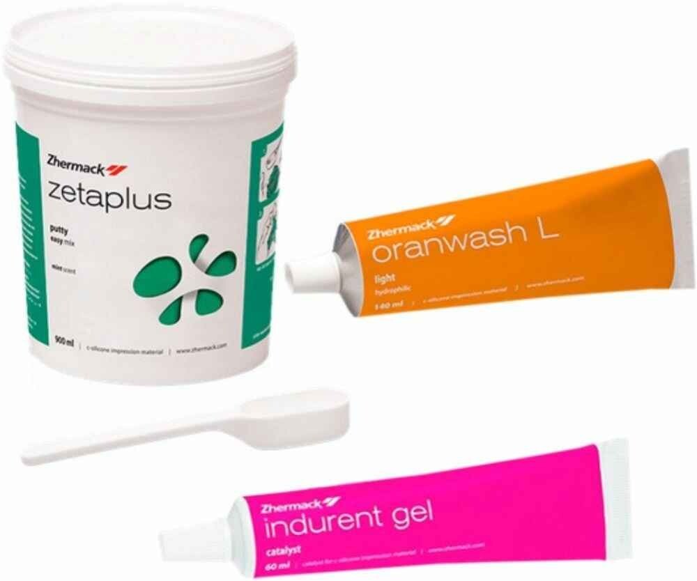 Zhermack Dental ZETAPLUS C-Silicone Dental Impression Putty Material Intro Kit
